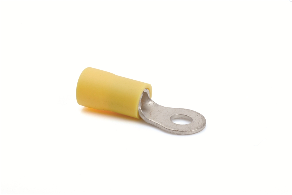 Yellow Ring Terminal, 6.5mm Hole Termination Technology Ltd